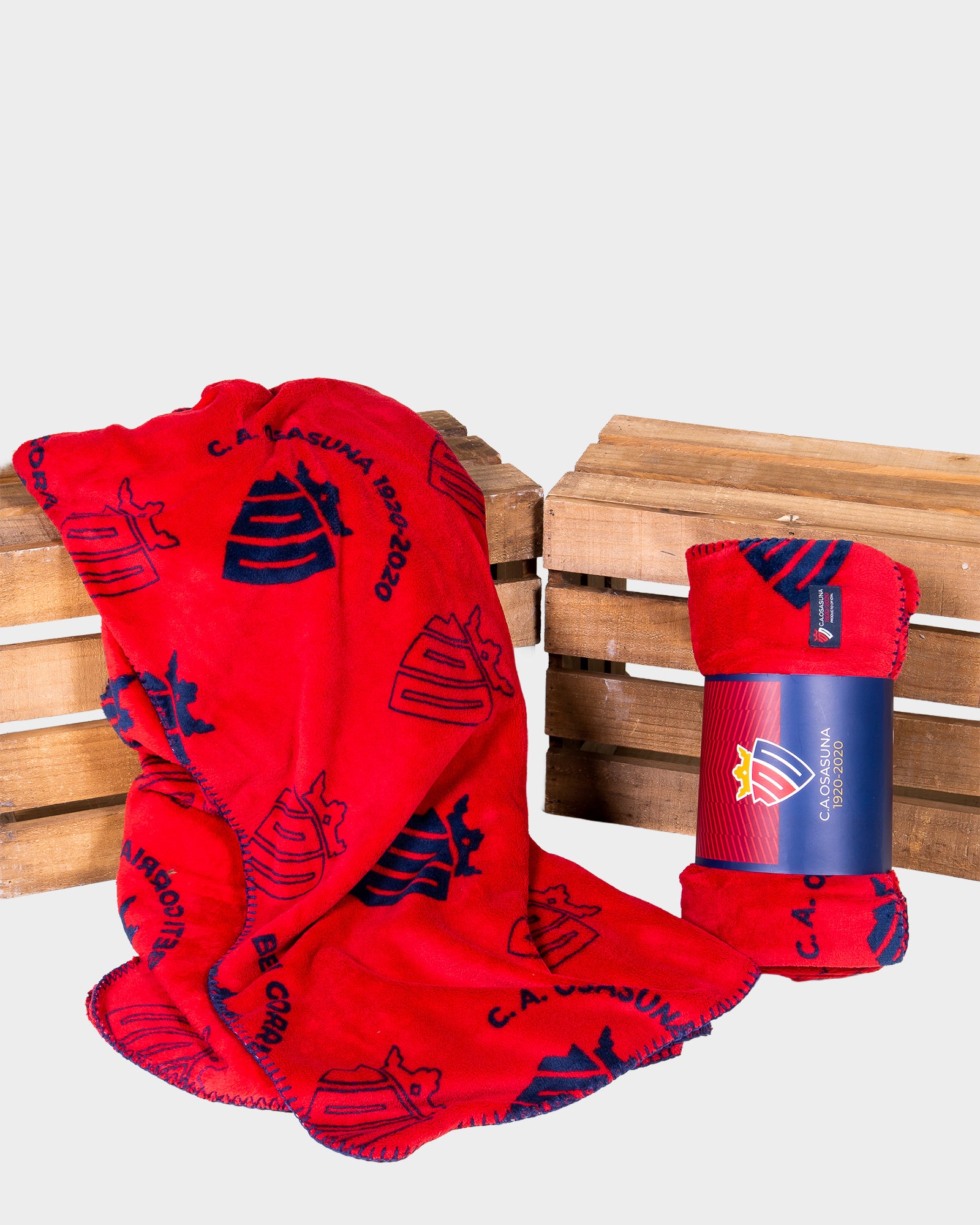 Osasuna manta estampada