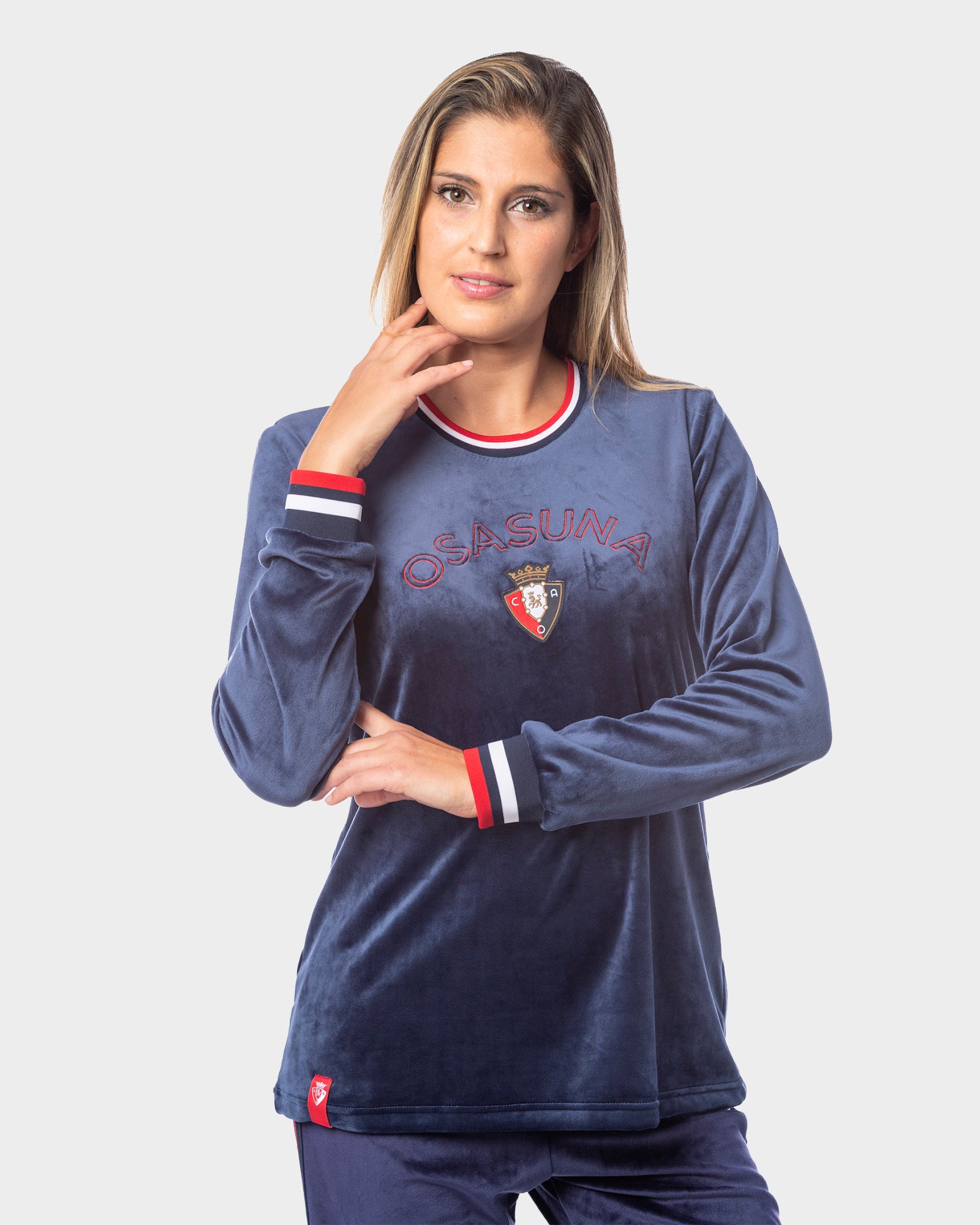 Osasuna pijama mujer terciopelo