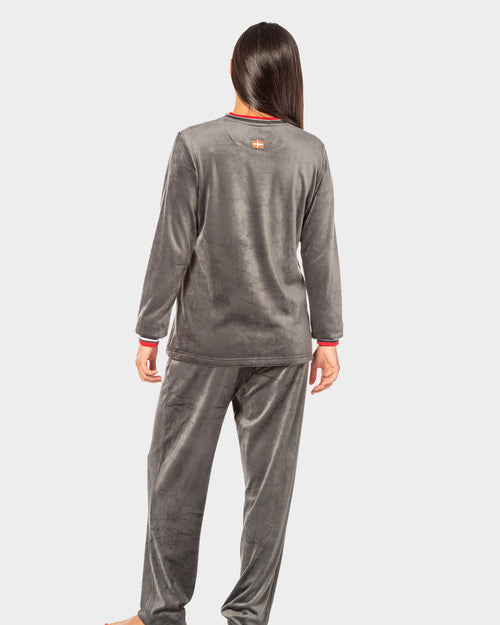 Athletic Club pijama terciopelo